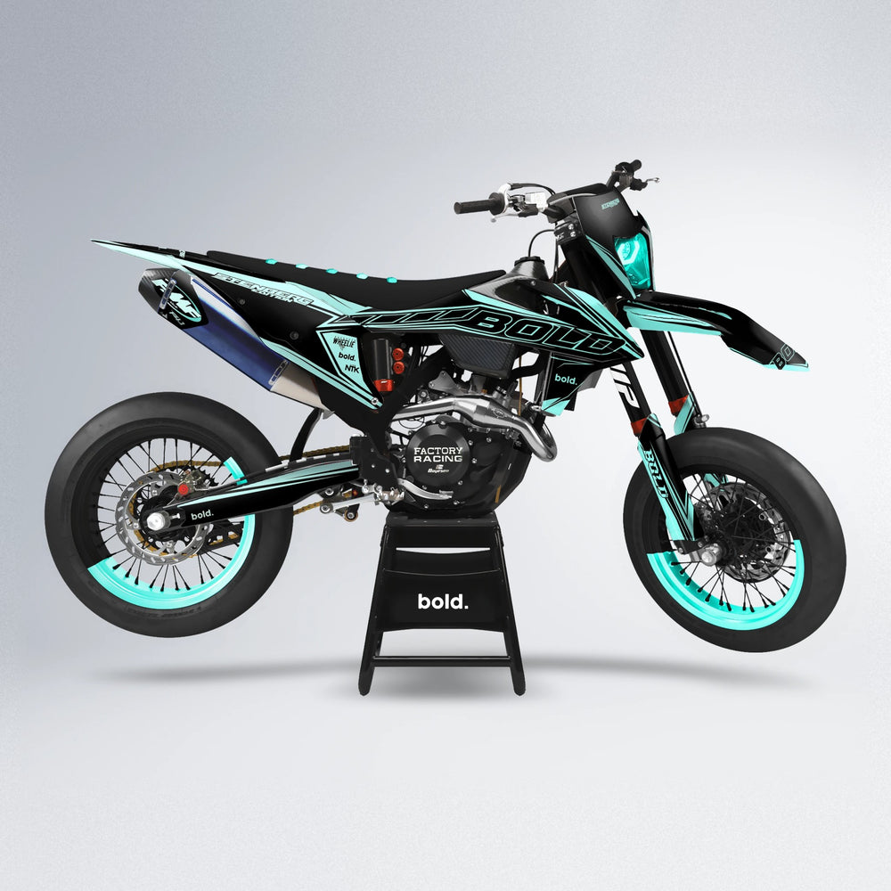 ARTTU STENBERG supermoto graphics kit in Mint