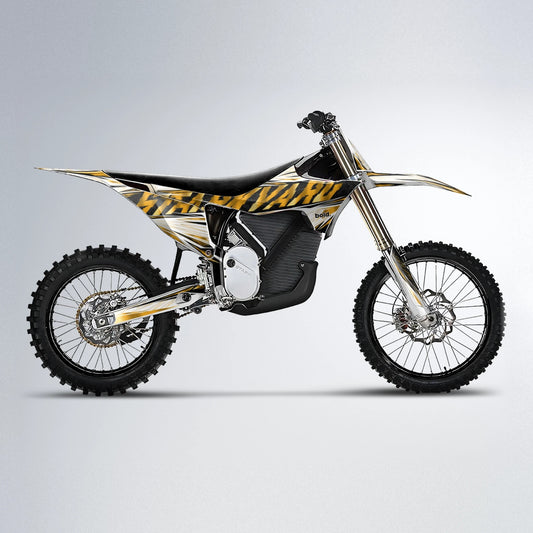 BENJIS Stark Varg MX motocross graphics kit in Yellow