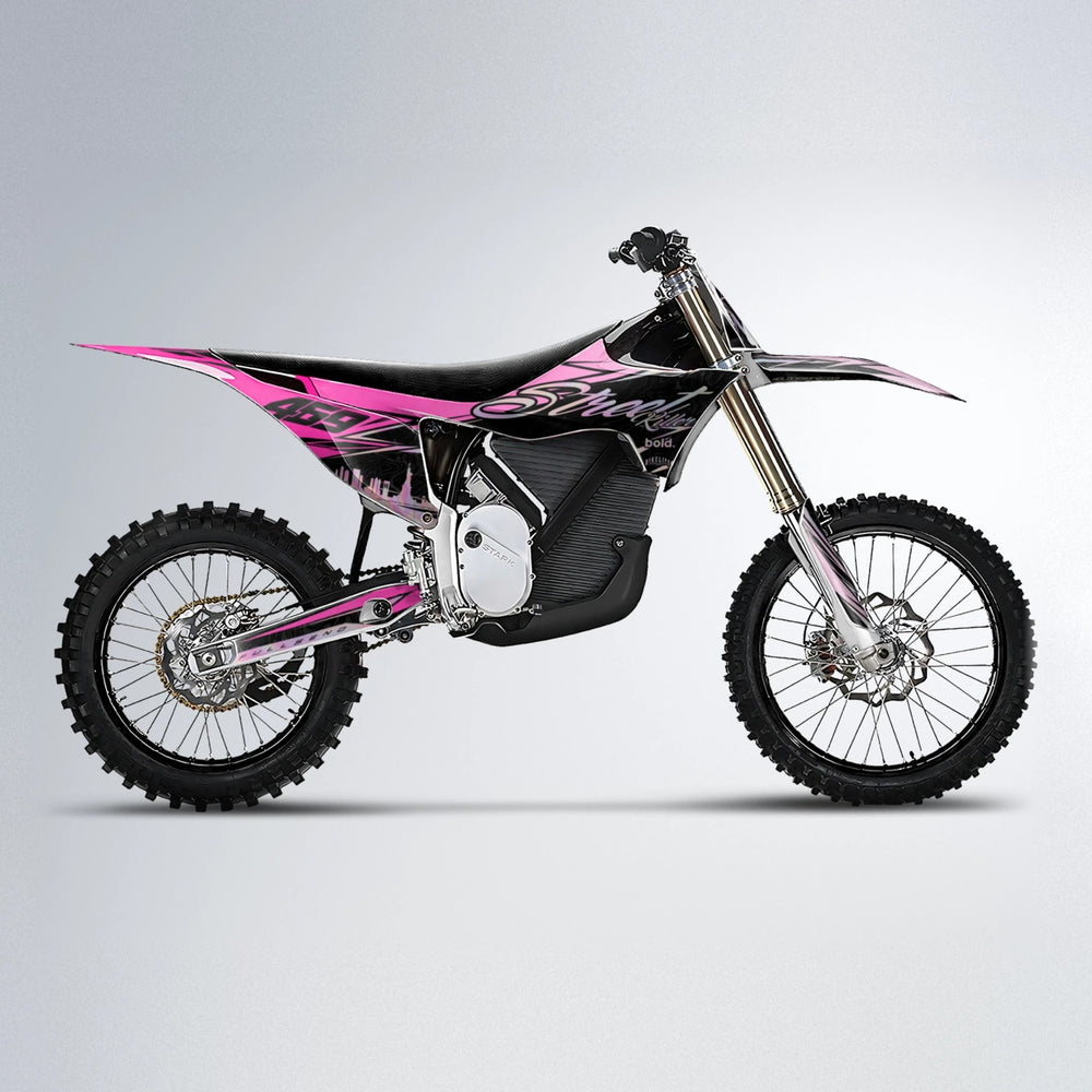 BLAZE Stark Varg MX motocross graphics kit in Flamingo