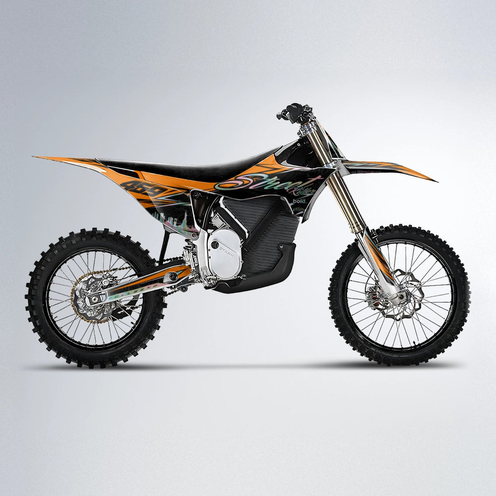 BLAZE Stark Varg MX motocross graphics kit in Orange
