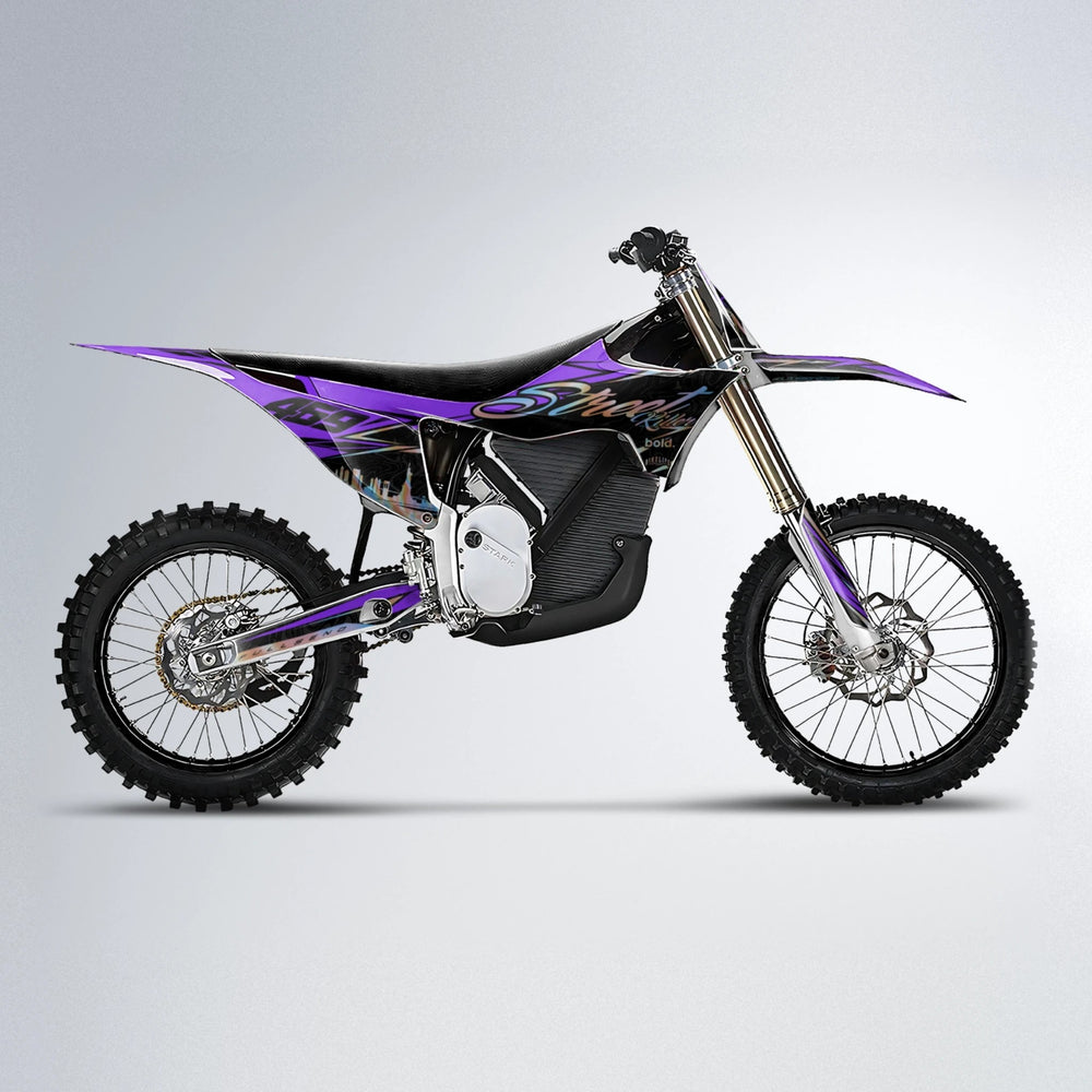BLAZE Stark Varg MX motocross graphics kit in Purple