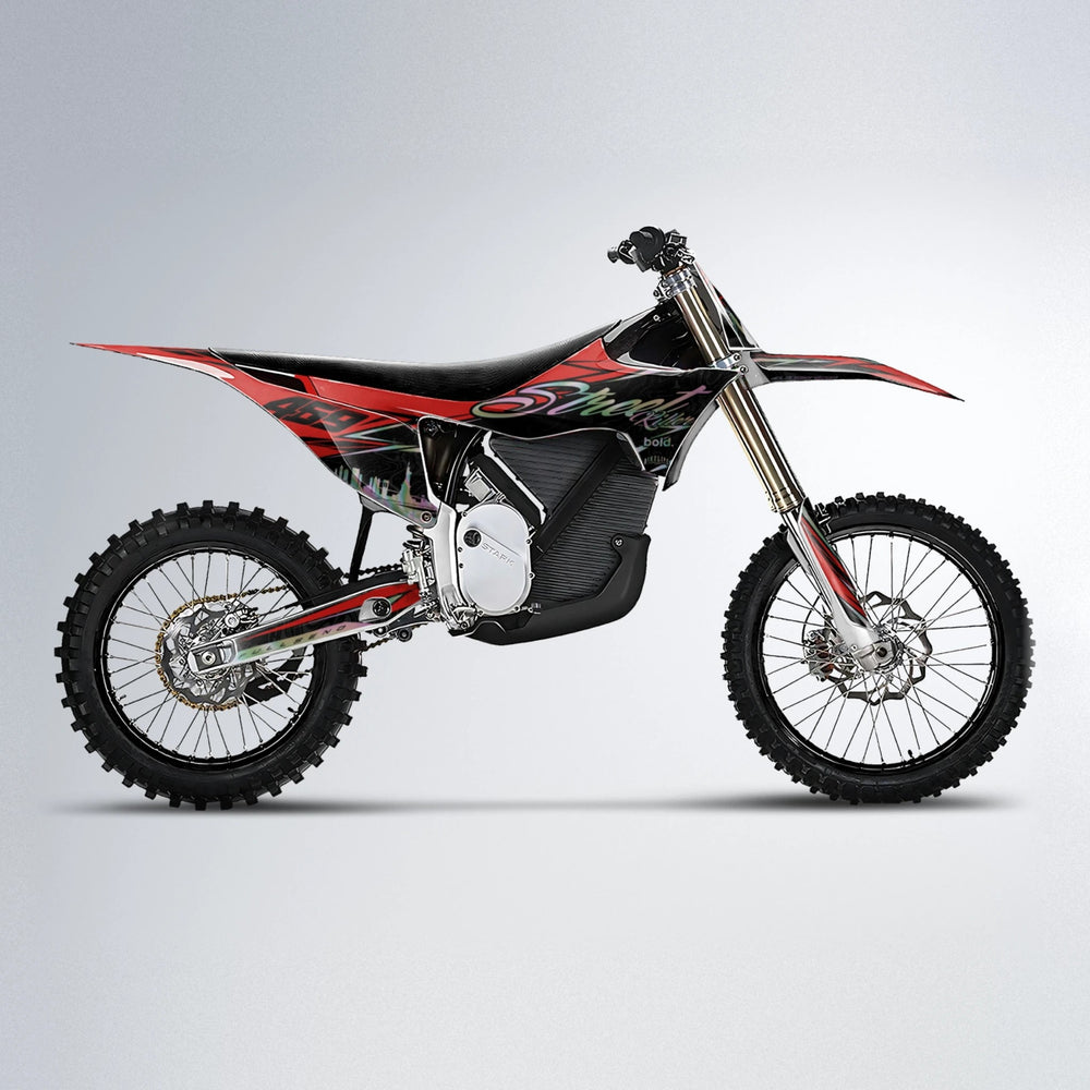 BLAZE Stark Varg MX motocross graphics kit in Red