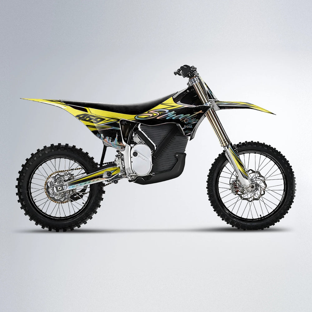 BLAZE Stark Varg MX motocross graphics kit in Yellow
