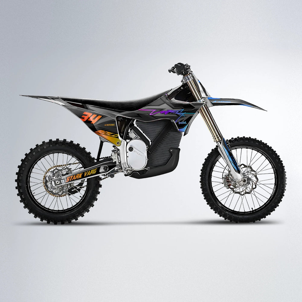 BRANDER Stark Varg MX motocross graphics kit in Sunset Fade