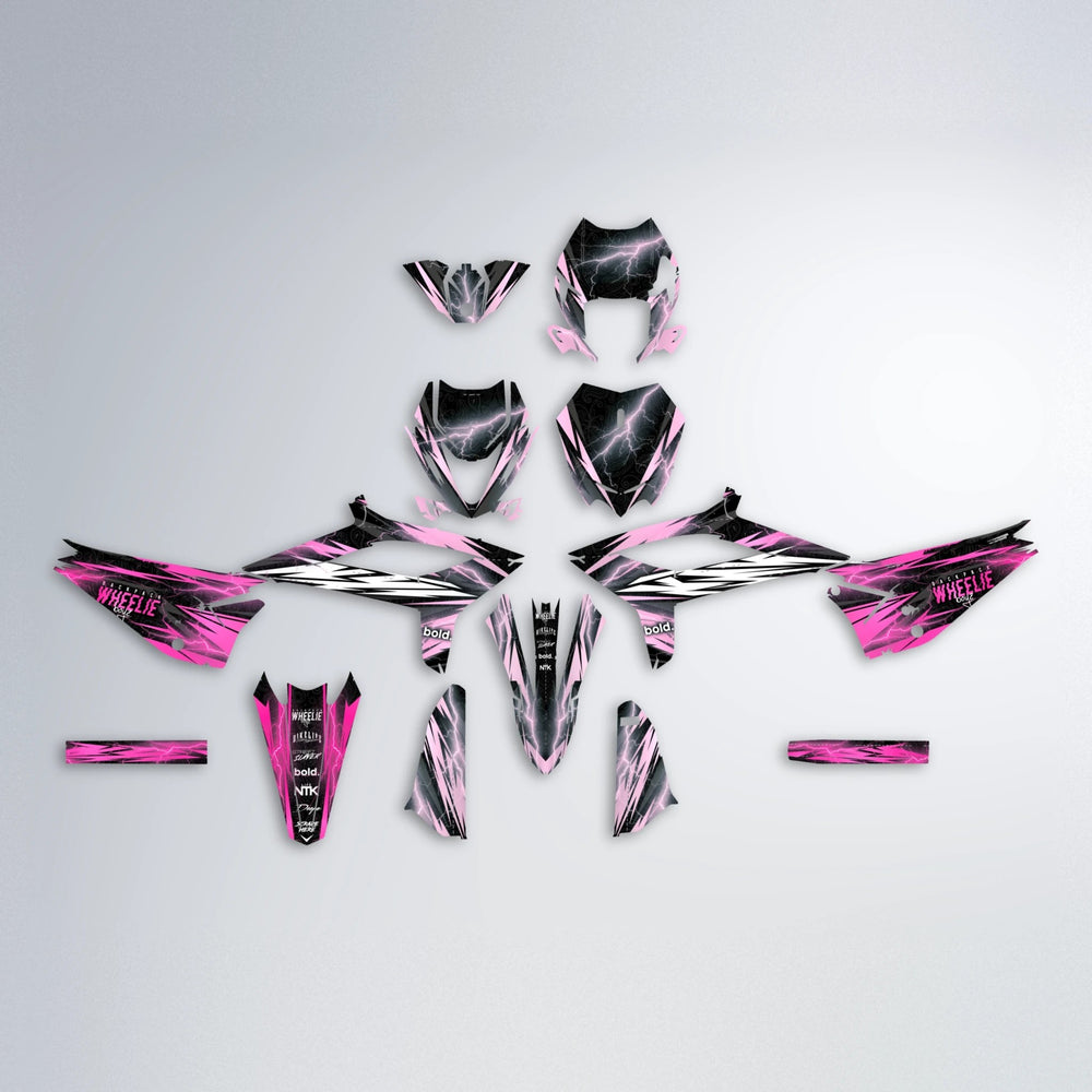 CAUTION Beta graphics kit parts layout in Flamingo