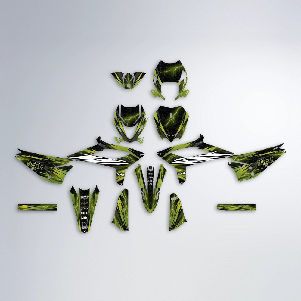 CAUTION Beta graphics kit parts layout in Olive