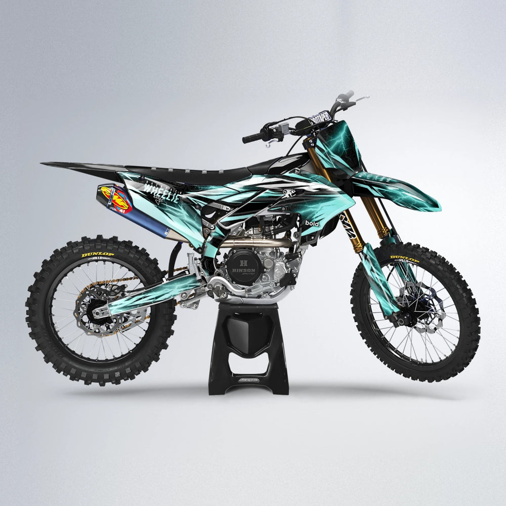 CAUTION Yamaha YZF MX motocross graphics kit in Mint