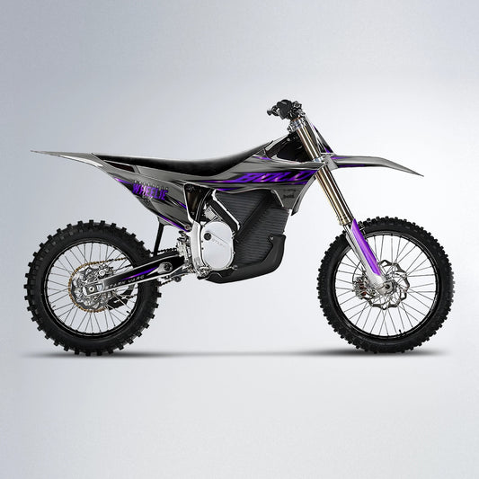 CHARGED Stark Varg MX motocross graphics kit in Purple
