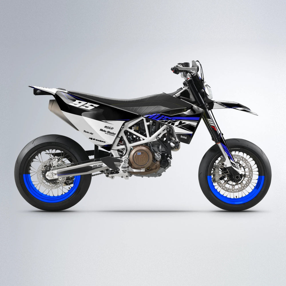 COLLIDE Husqvarna 701 supermoto graphics kit in Blue
