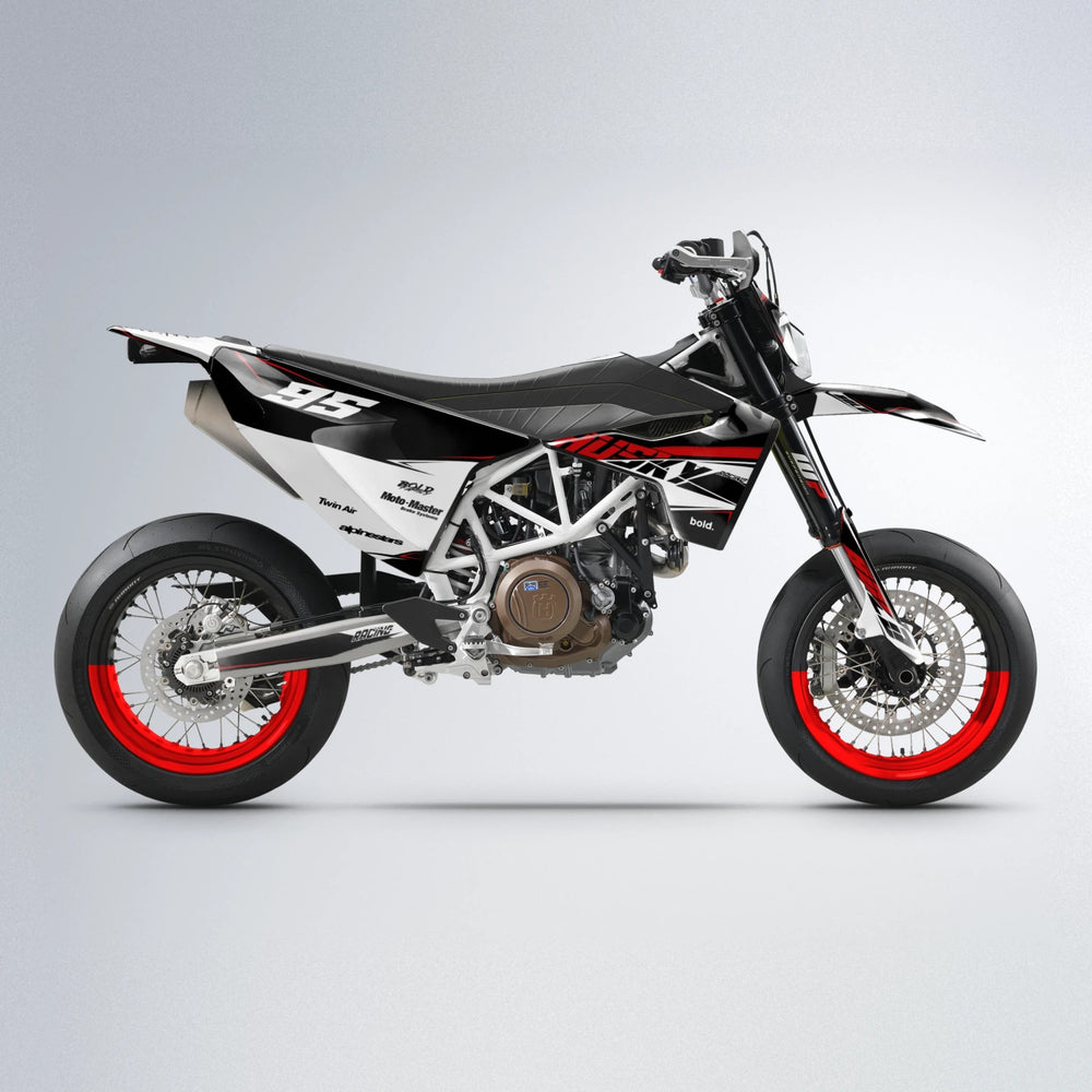 COLLIDE Husqvarna 701 supermoto graphics kit in Custom Colour