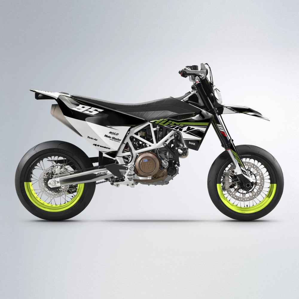COLLIDE Husqvarna 701 supermoto graphics kit in Olive
