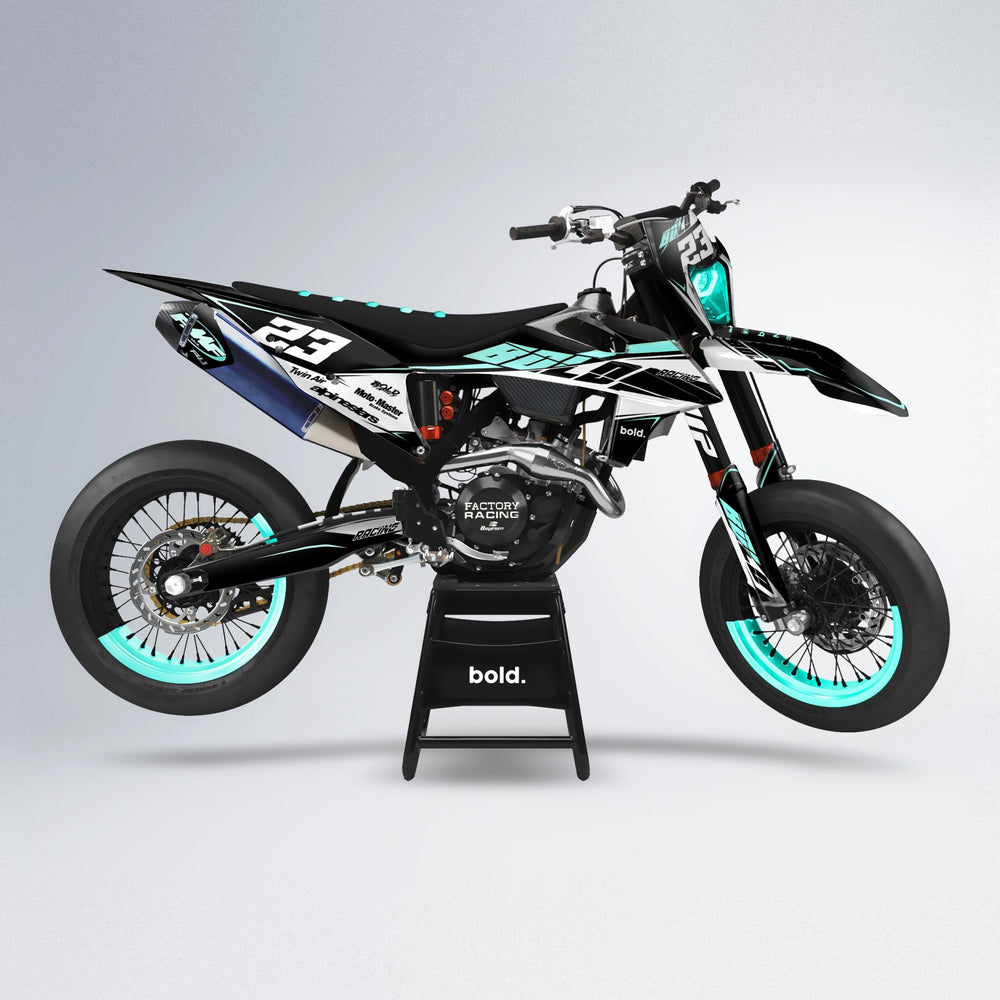 COLLIDE supermoto graphics kit in Mint