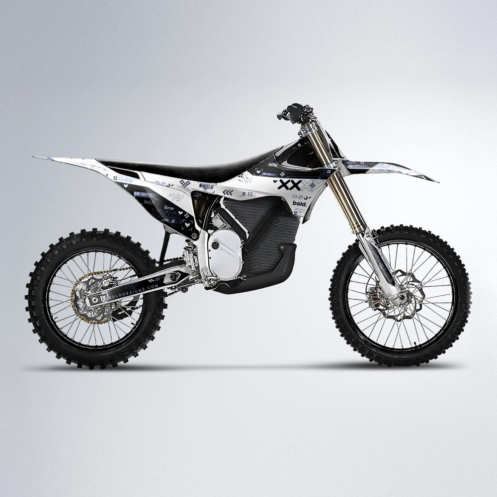 DATALOG Stark Varg MX motocross graphics kit in Blue