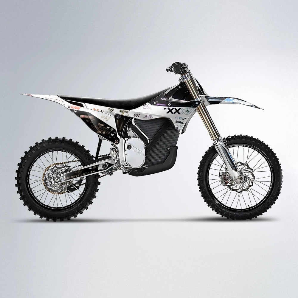 DATALOG Stark Varg MX motocross graphics kit in Sunset Fade