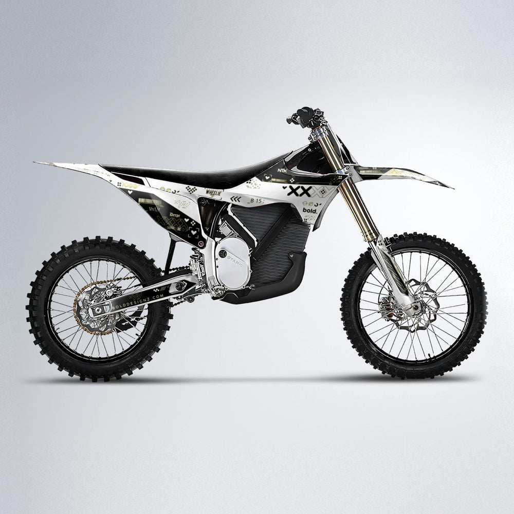 DATALOG Stark Varg MX motocross graphics kit in Yellow