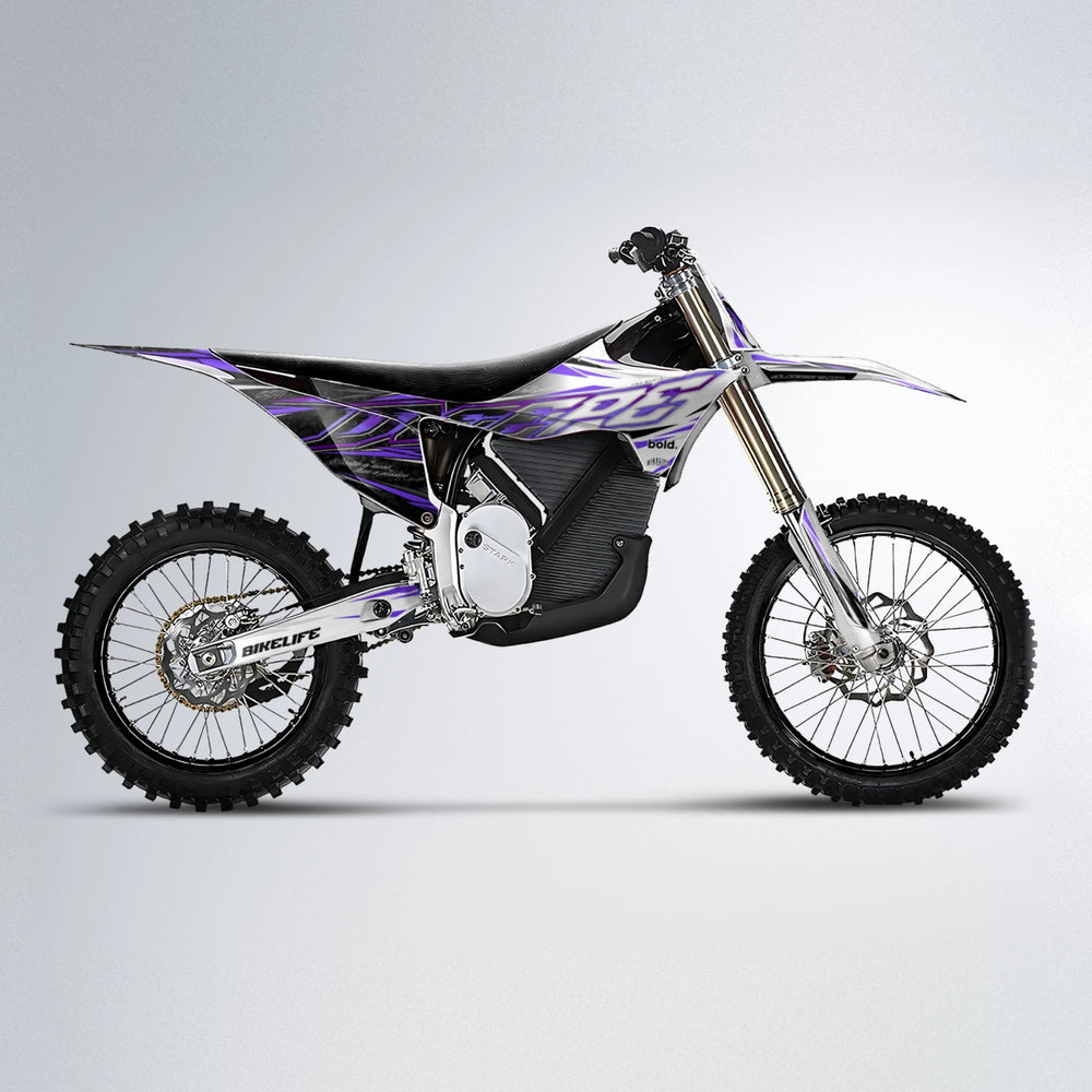 DEEPE V2 Stark Varg MX motocross graphics kit in Purple