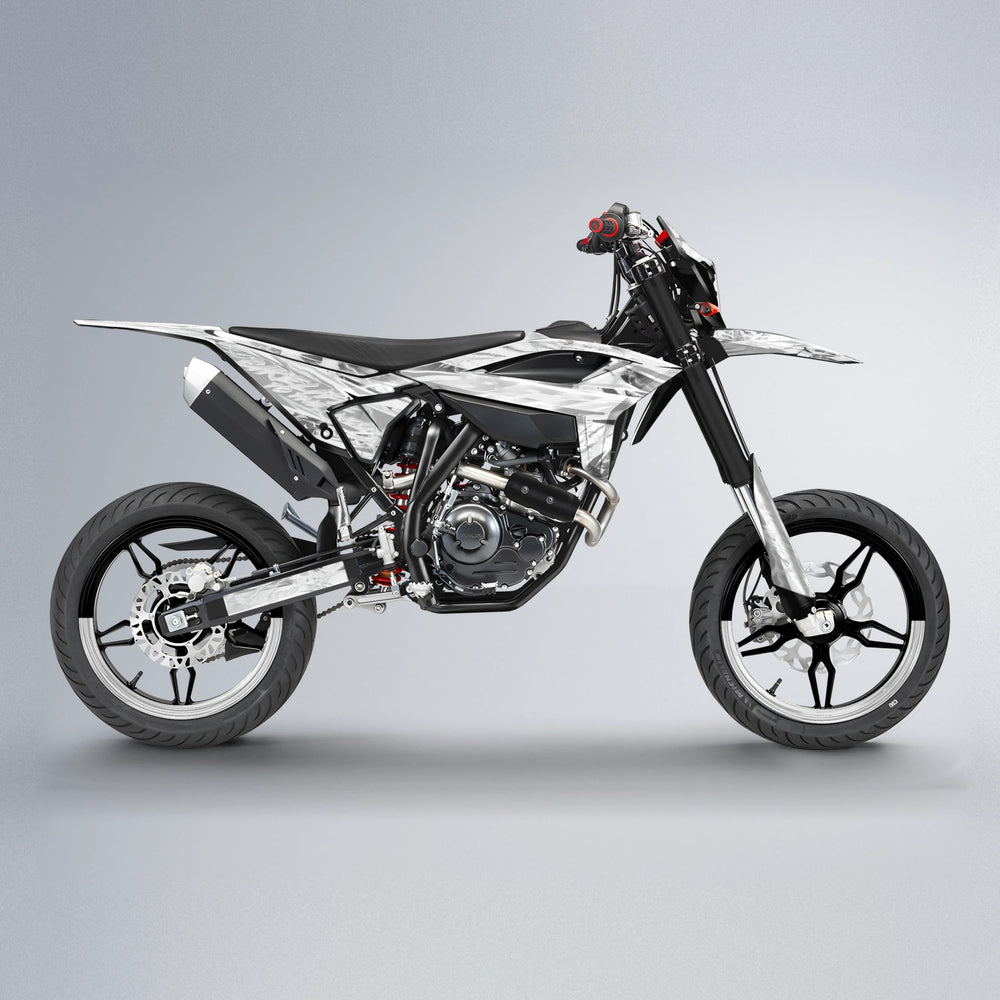 DIVINE Beta supermoto graphics kit in White