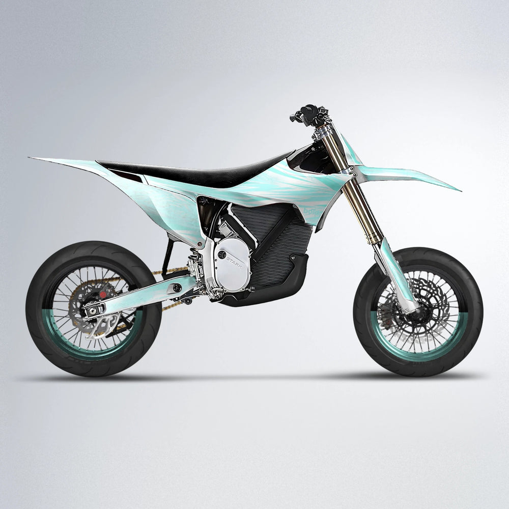 DIVINE Stark Varg SM supermoto graphics kit in Mint