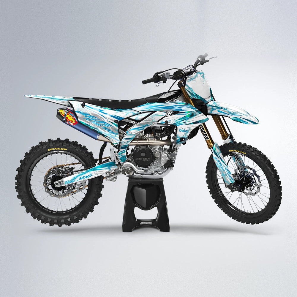 DIVINE Yamaha YZF MX motocross graphics kit in Custom Colour