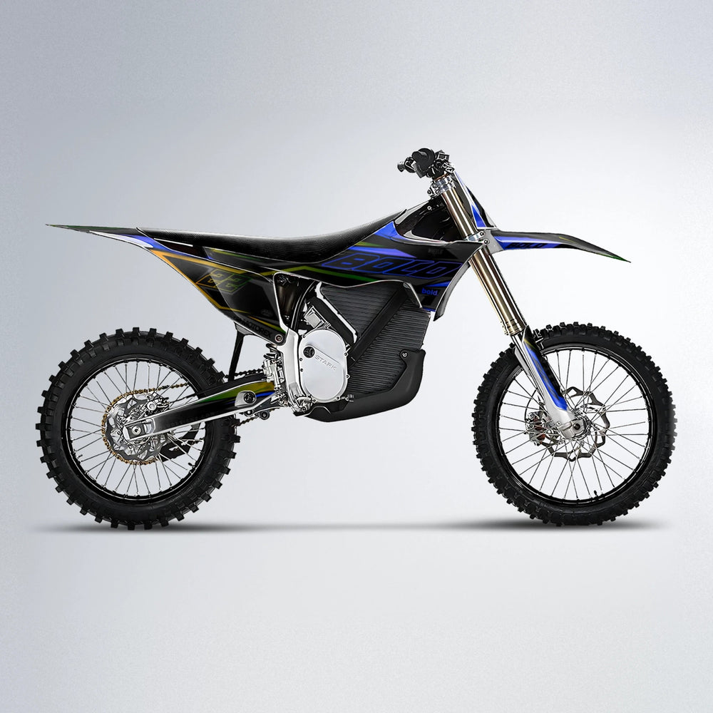 DORTOS Stark Varg MX motocross graphics kit in Blue