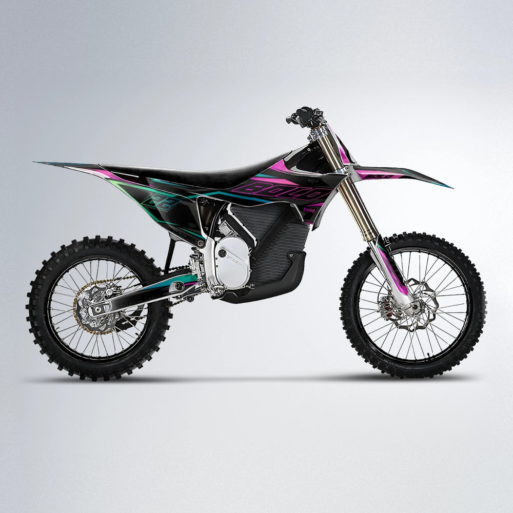 DORTOS Stark Varg MX motocross graphics kit in Pink