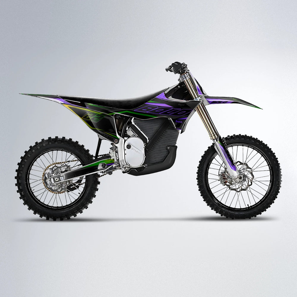 DORTOS Stark Varg MX motocross graphics kit in Purple