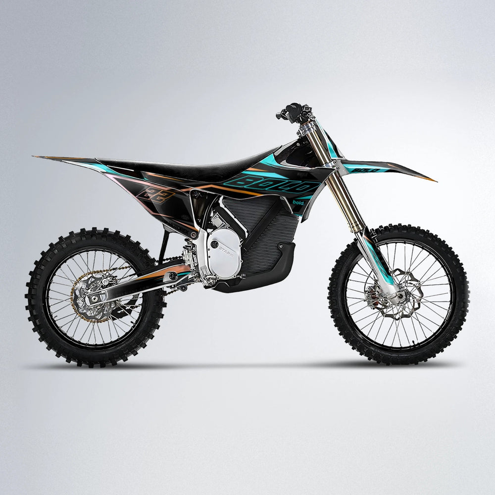DORTOS Stark Varg MX motocross graphics kit in Teal