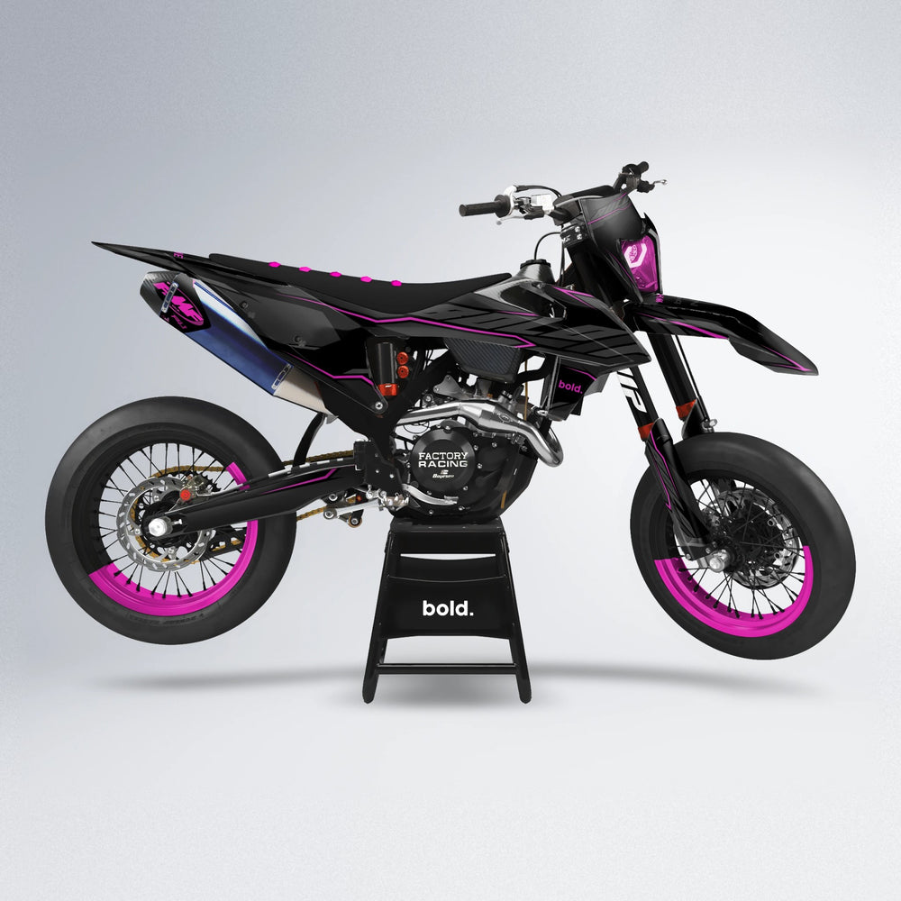 DRIFT supermoto graphics kit in Pink