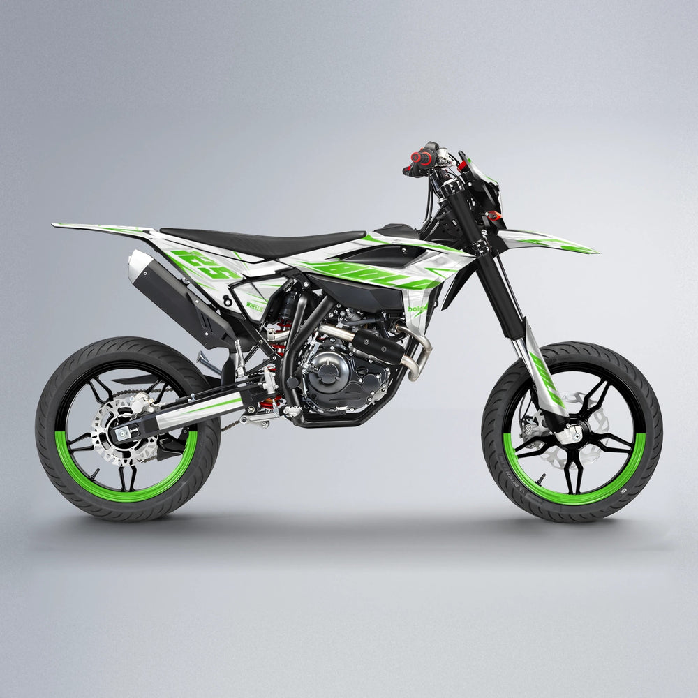 EKKE Beta supermoto graphics kit in Green