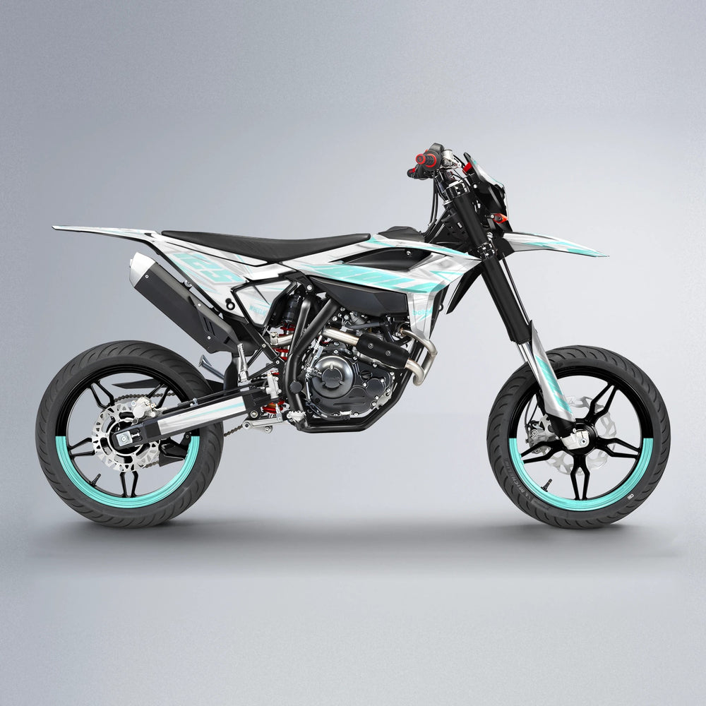 EKKE Beta supermoto graphics kit in Mint