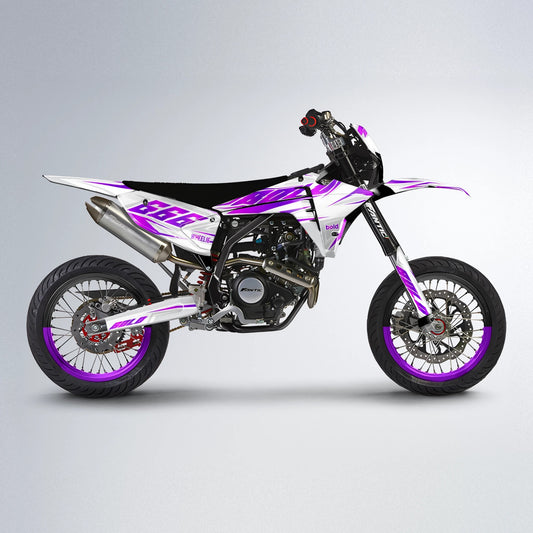 EKKE Fantic supermoto graphics kit in Pink