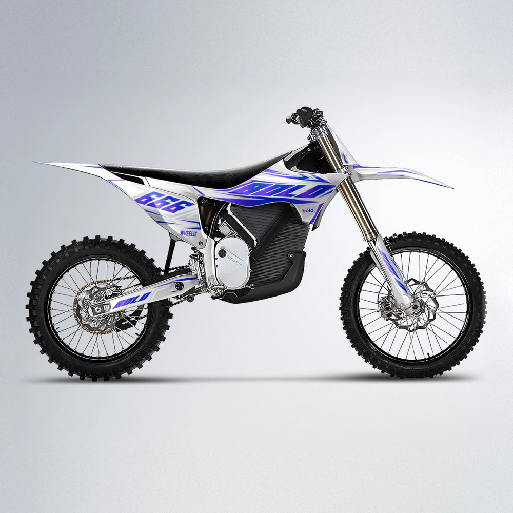 EKKE Stark Varg MX motocross graphics kit in Blue