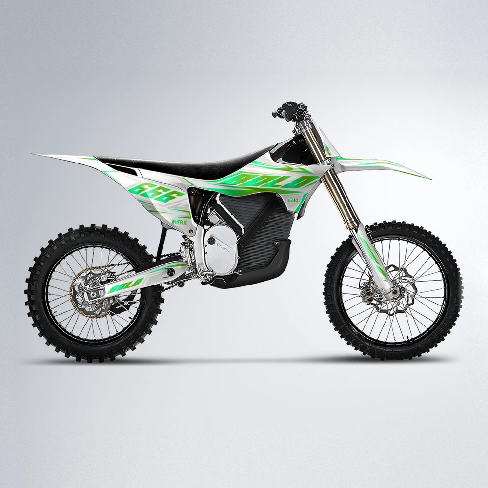 EKKE Stark Varg MX motocross graphics kit in Green
