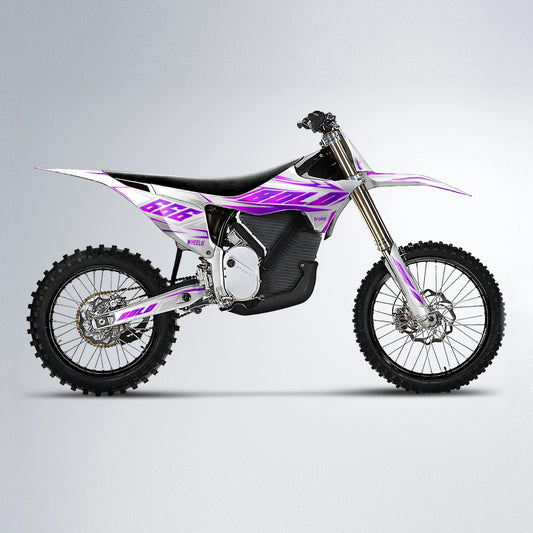 EKKE Stark Varg MX motocross graphics kit in Purple