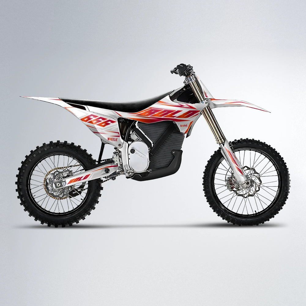 EKKE Stark Varg MX motocross graphics kit in Red