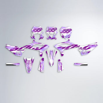 EKKE V2 Beta graphics kit parts layout in Pink