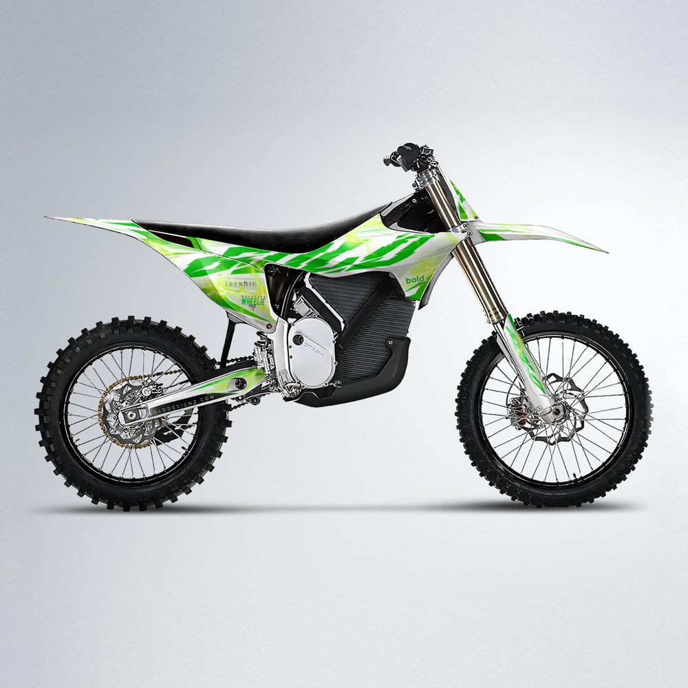EKKE V2 Stark Varg MX motocross graphics kit in Green