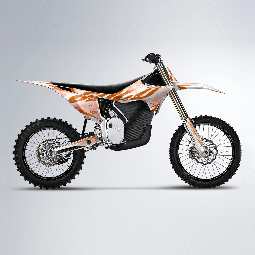 EKKE V2 Stark Varg MX motocross graphics kit in Orange
