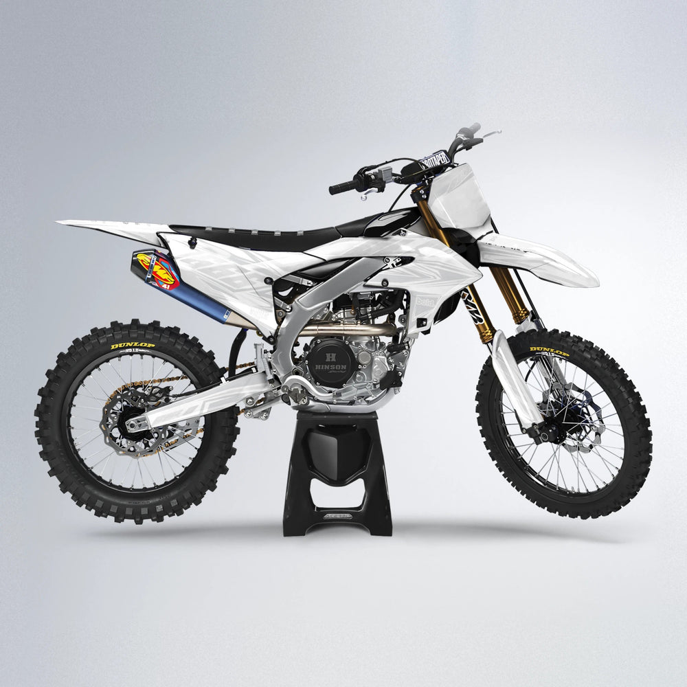 EKKE Yamaha YZF MX motocross graphics kit in White