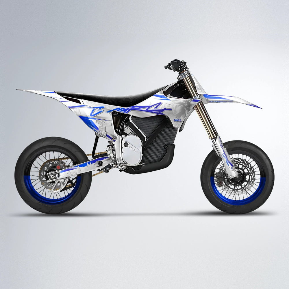 EMPIRE Stark Varg SM supermoto graphics kit in Blue