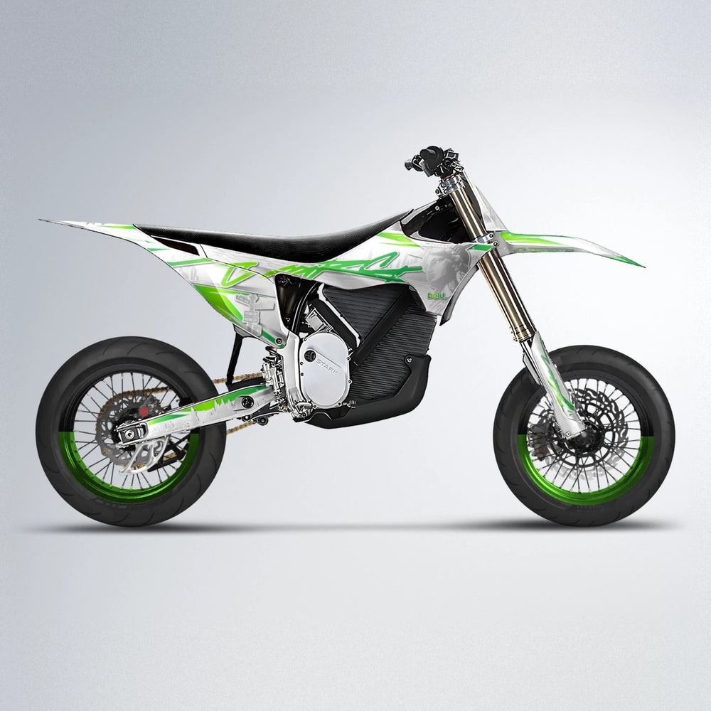 EMPIRE Stark Varg SM supermoto graphics kit in Green