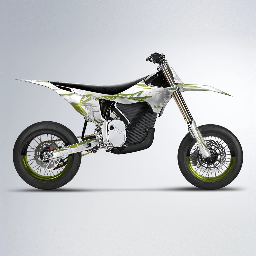 EMPIRE Stark Varg SM supermoto graphics kit in Olive