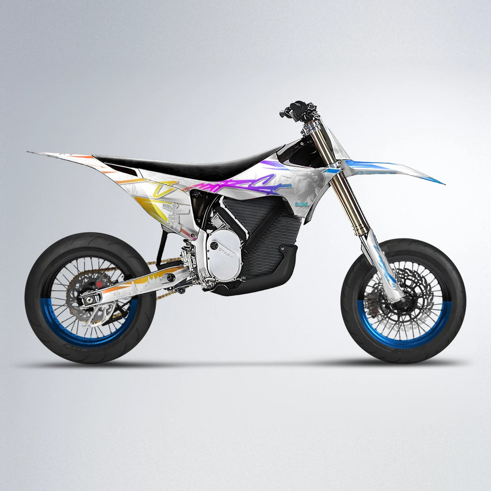 EMPIRE Stark Varg SM supermoto graphics kit in Sunset Fade
