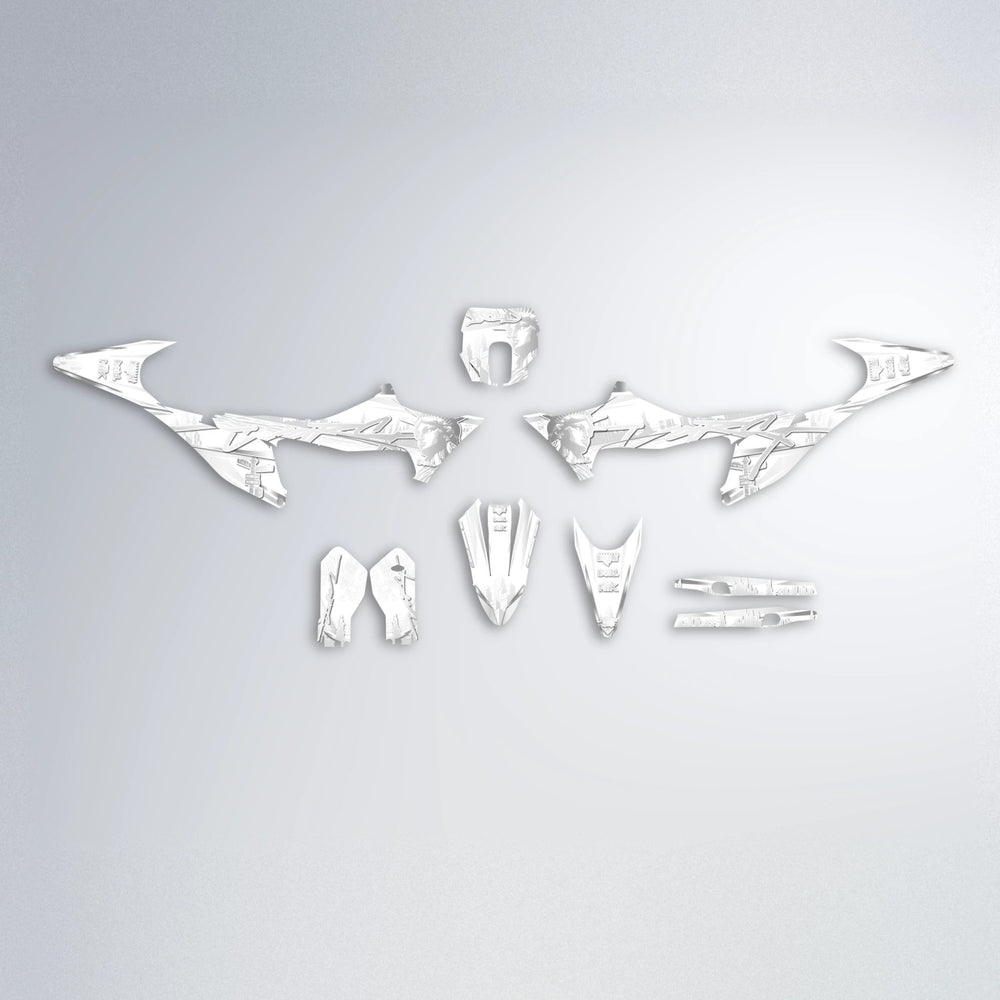 EMPIRE Stark Varg SM graphics kit parts layout in White