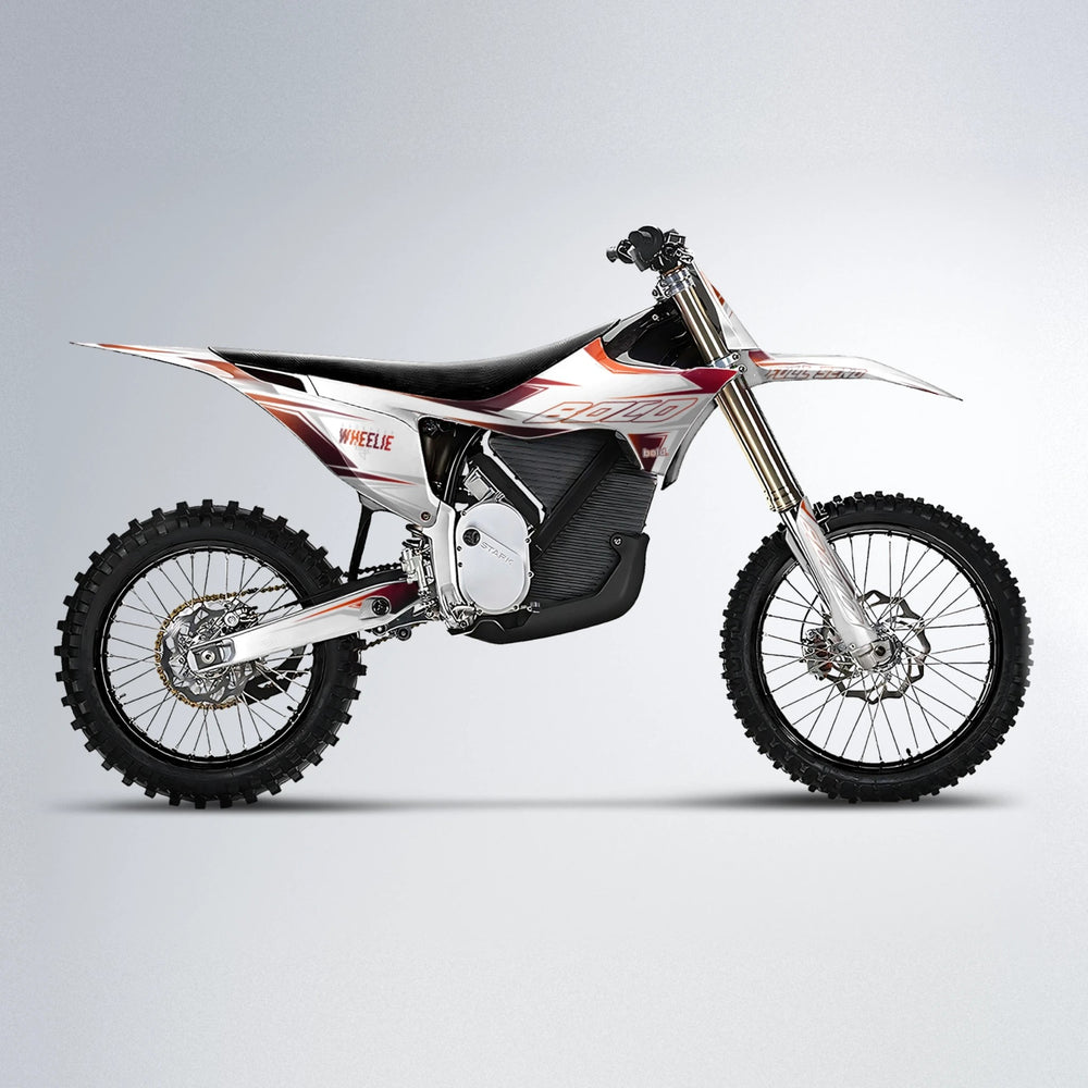 EVO Stark Varg MX motocross graphics kit in Black & Red