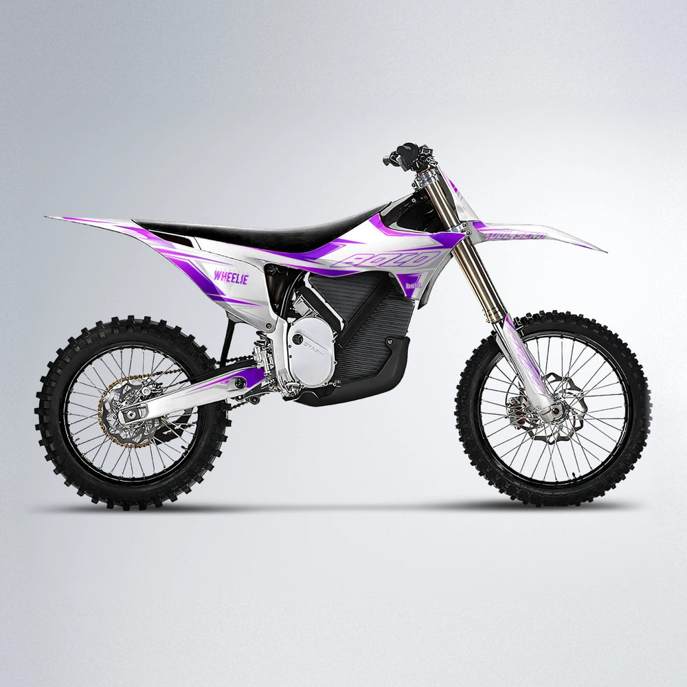 EVO Stark Varg MX motocross graphics kit in Purple