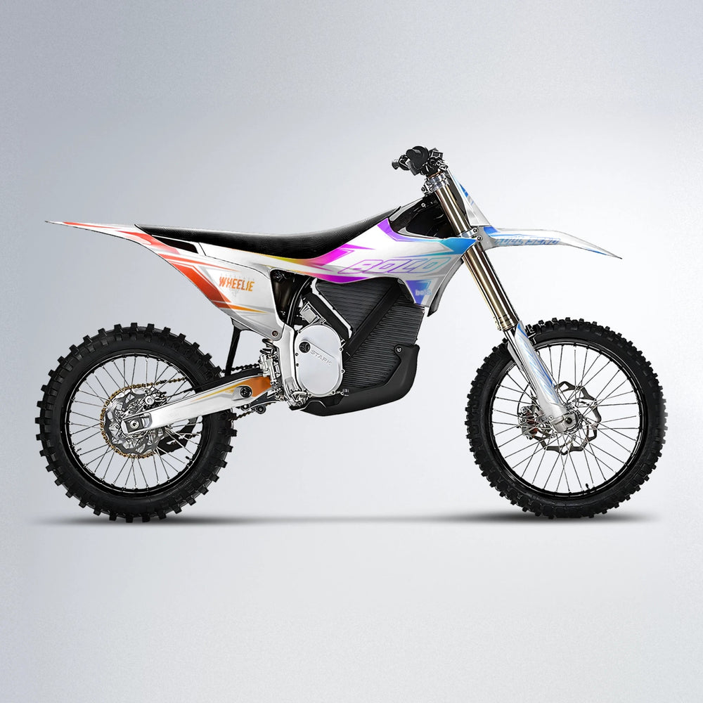 EVO Stark Varg MX motocross graphics kit in Sunset Fade