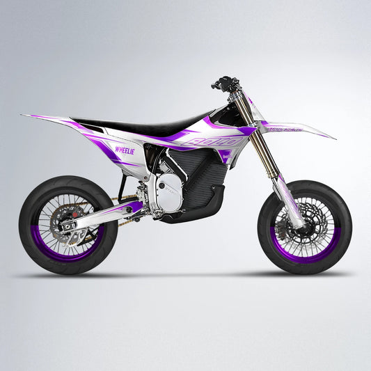 EVO Stark Varg SM supermoto graphics kit in Purple