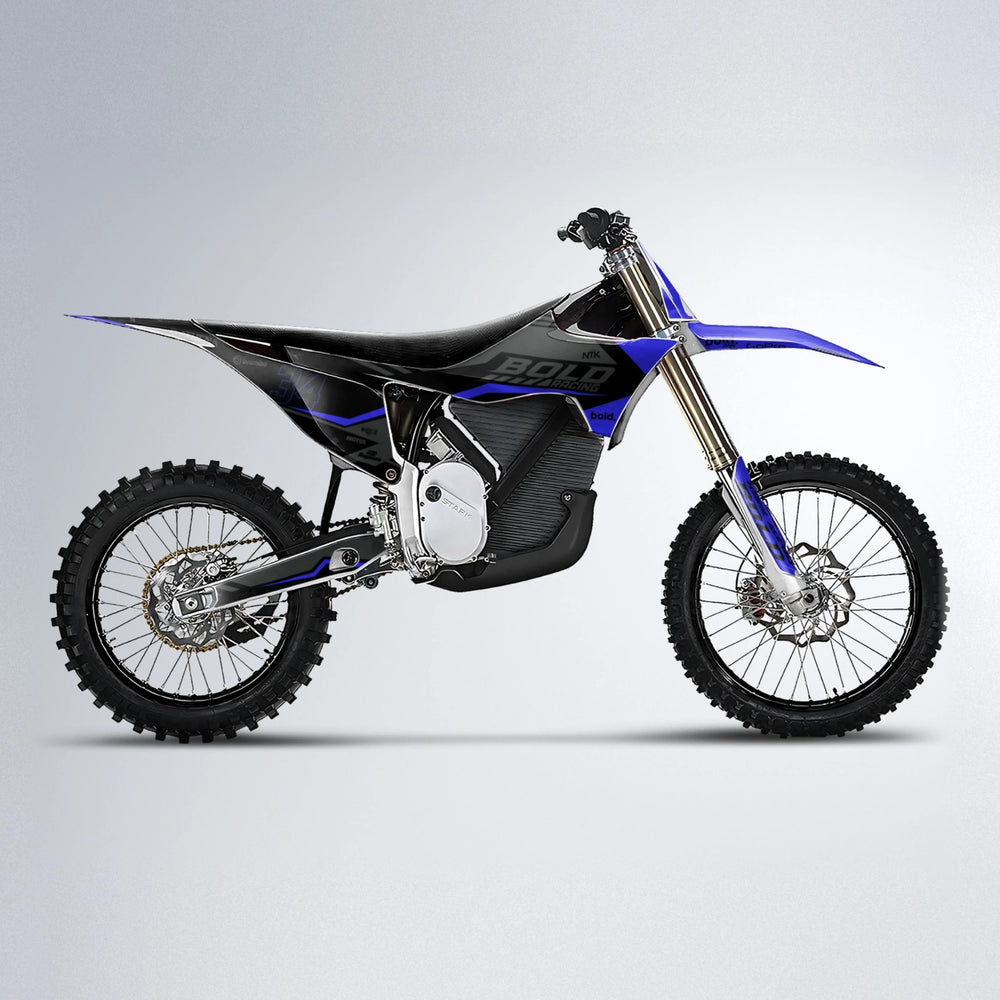 FACTORY Stark Varg MX motocross graphics kit in Blue
