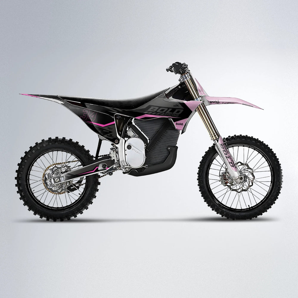 FACTORY Stark Varg MX motocross graphics kit in Flamingo